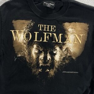 The Wolfman Werewolf Horror Shirt Halloween Universal Studio Tee Womens‎ Cut L
